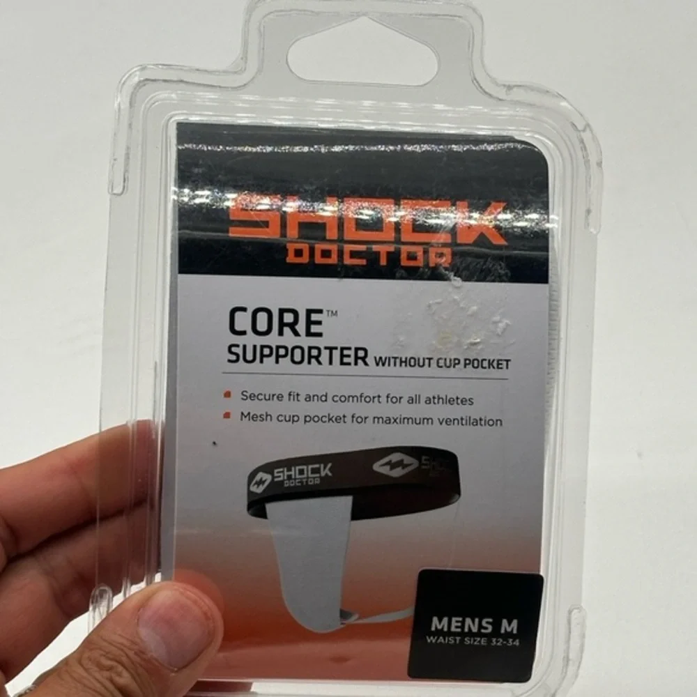 Shock Doctor Core Supporter Without Cup Pocket Mens‎ M 32-34 Brand New
